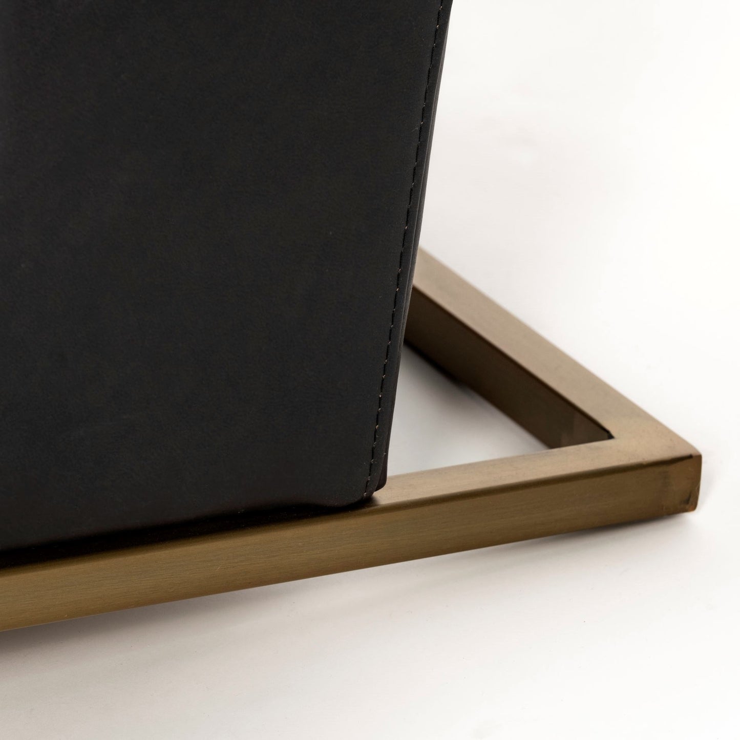 Fauteuil d'appoint en cuir Horace