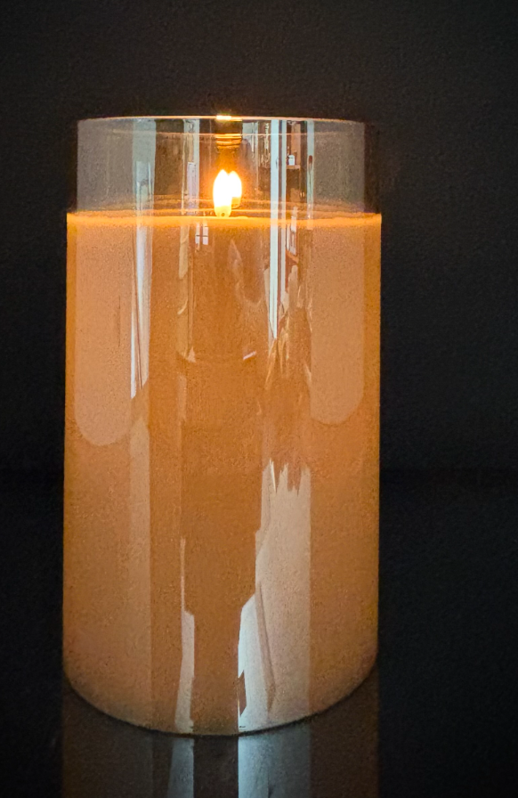 Bougie LED Champagne Radiance