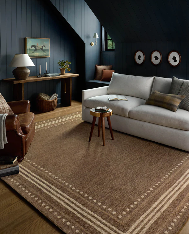 Tapis Chris Loves Julia X Loloi Alfie couleur écorce/naturel