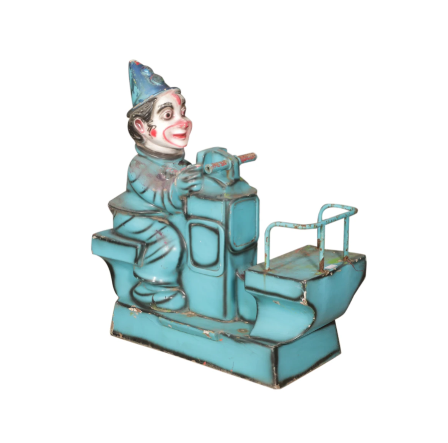 Chaise bébé avec clown