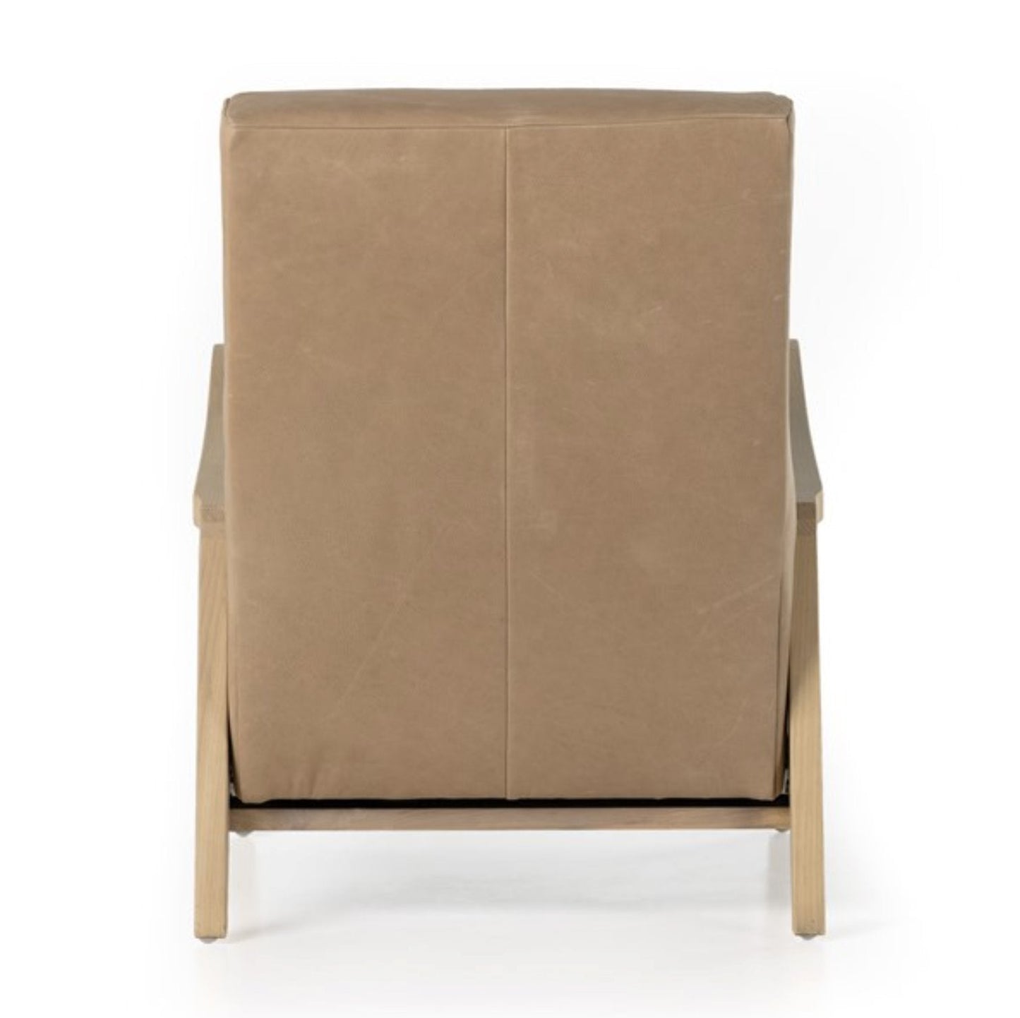 Fauteuil inclinable en cuir Chance