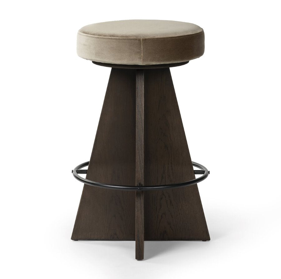 Tabouret de bar pivotant Damon