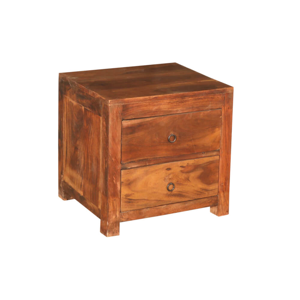 Bureau artisanal avec tiroirs