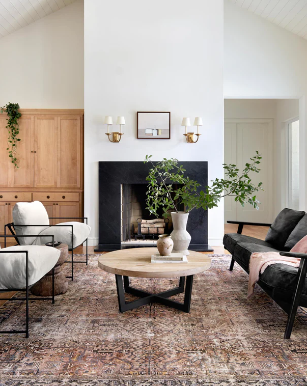 Tapis Chris Loves Julia X Loloi Jules couleur terre cuite/multicolore