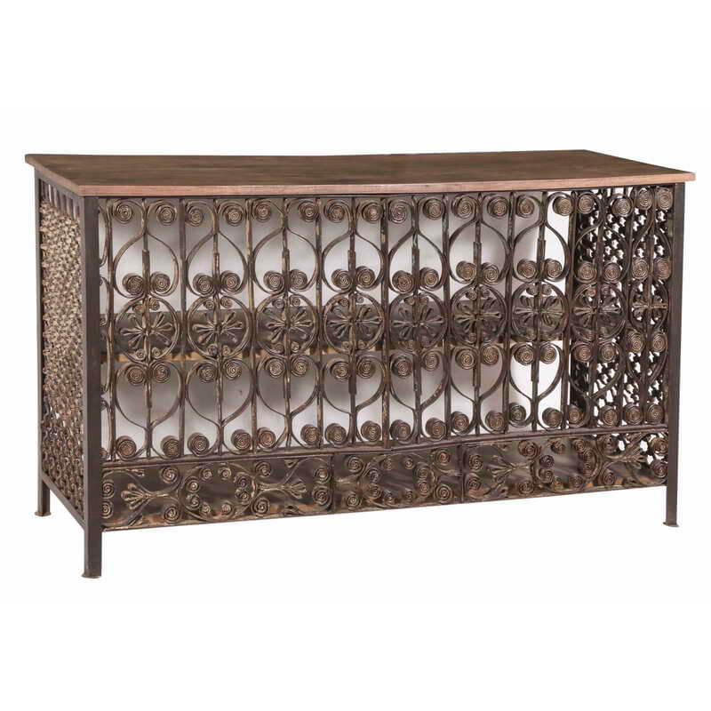 Console de balustrade de balcon vintage