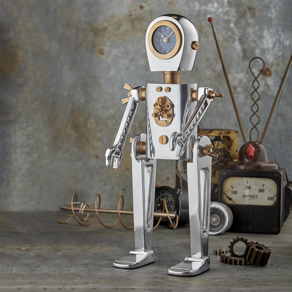 Horloge de table robot Karl