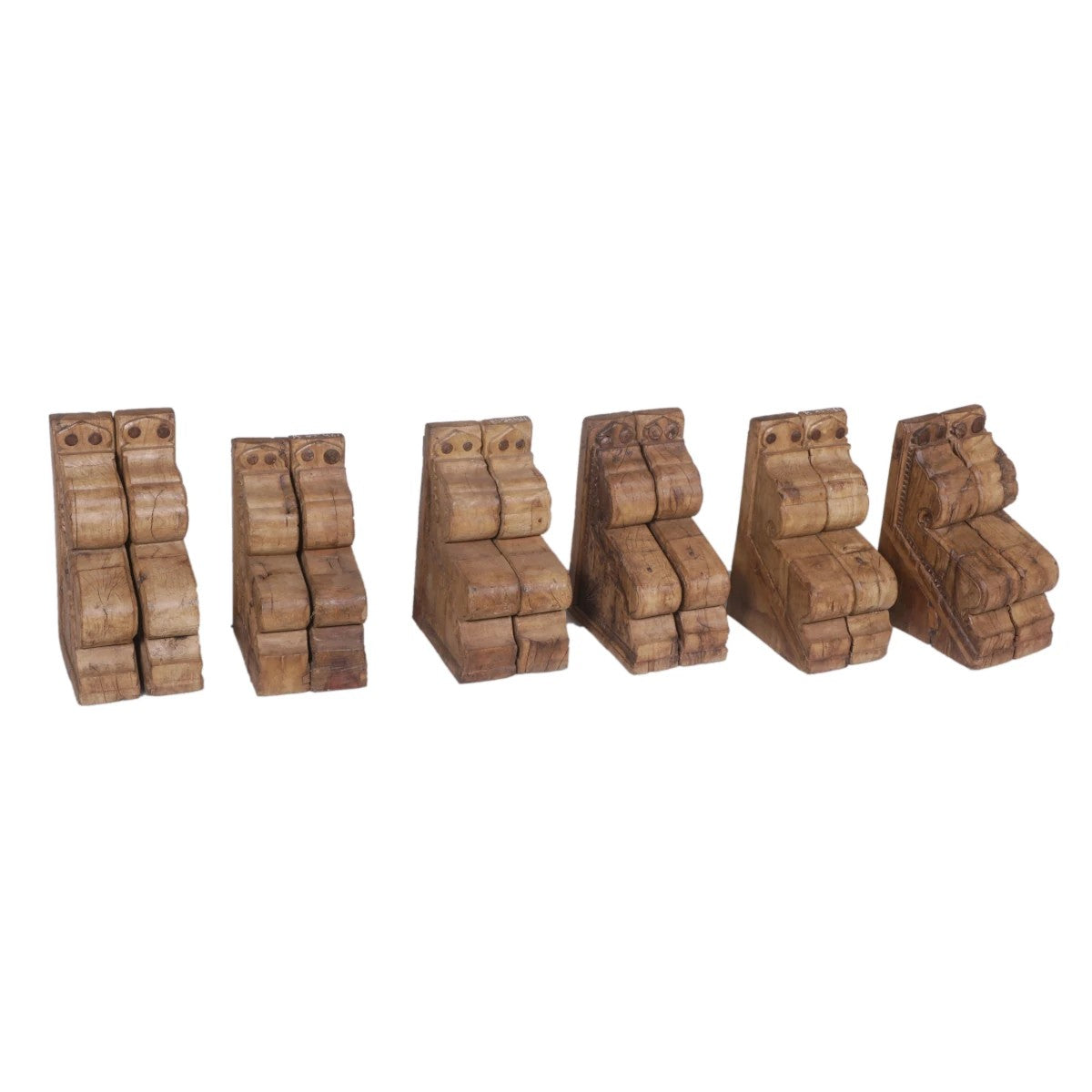 Support en teck artisanal