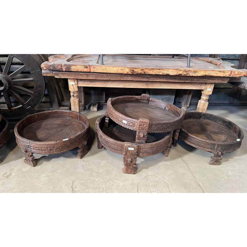 Cadre de broyeur en teck