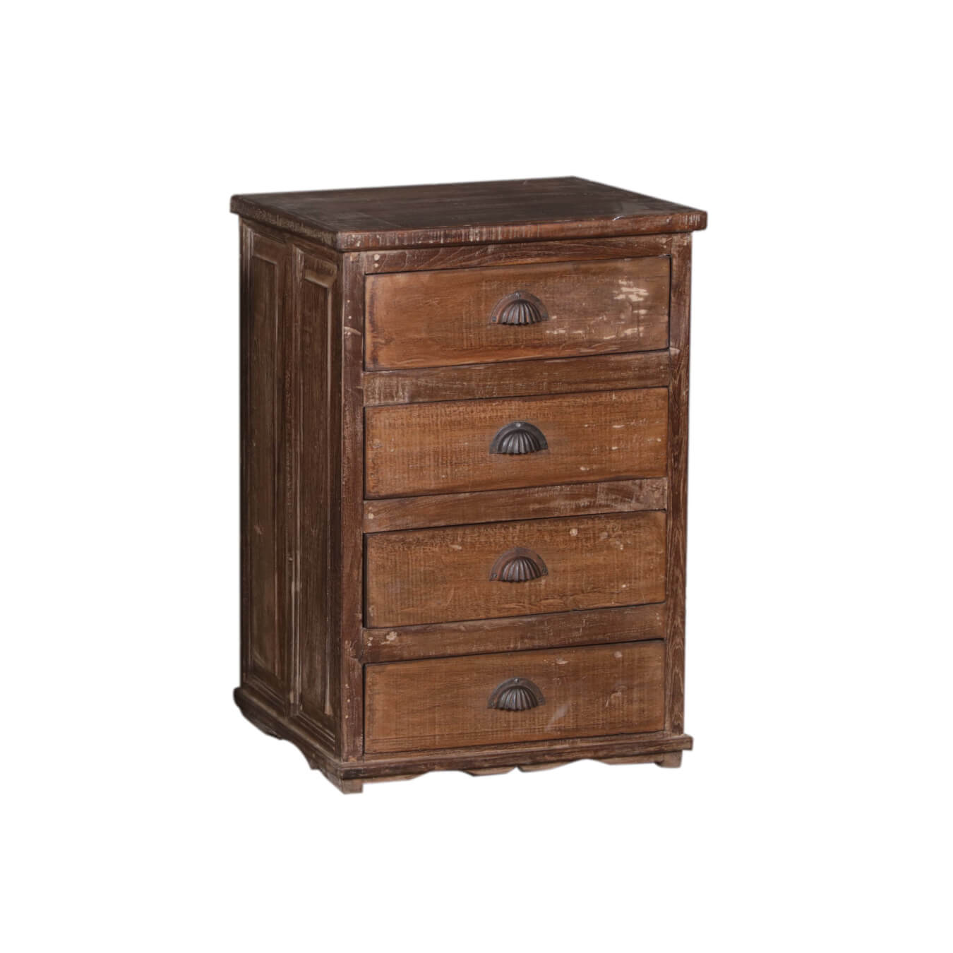 Commode en teck avec tiroirs