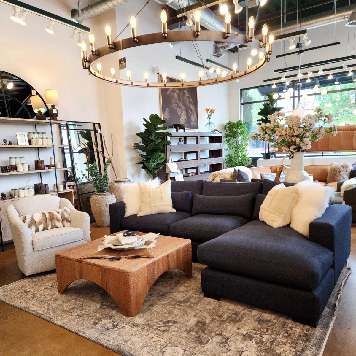 Canapé d'angle vénitien