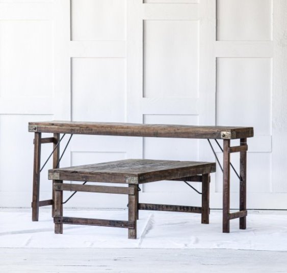 Table de mariage indienne vintage