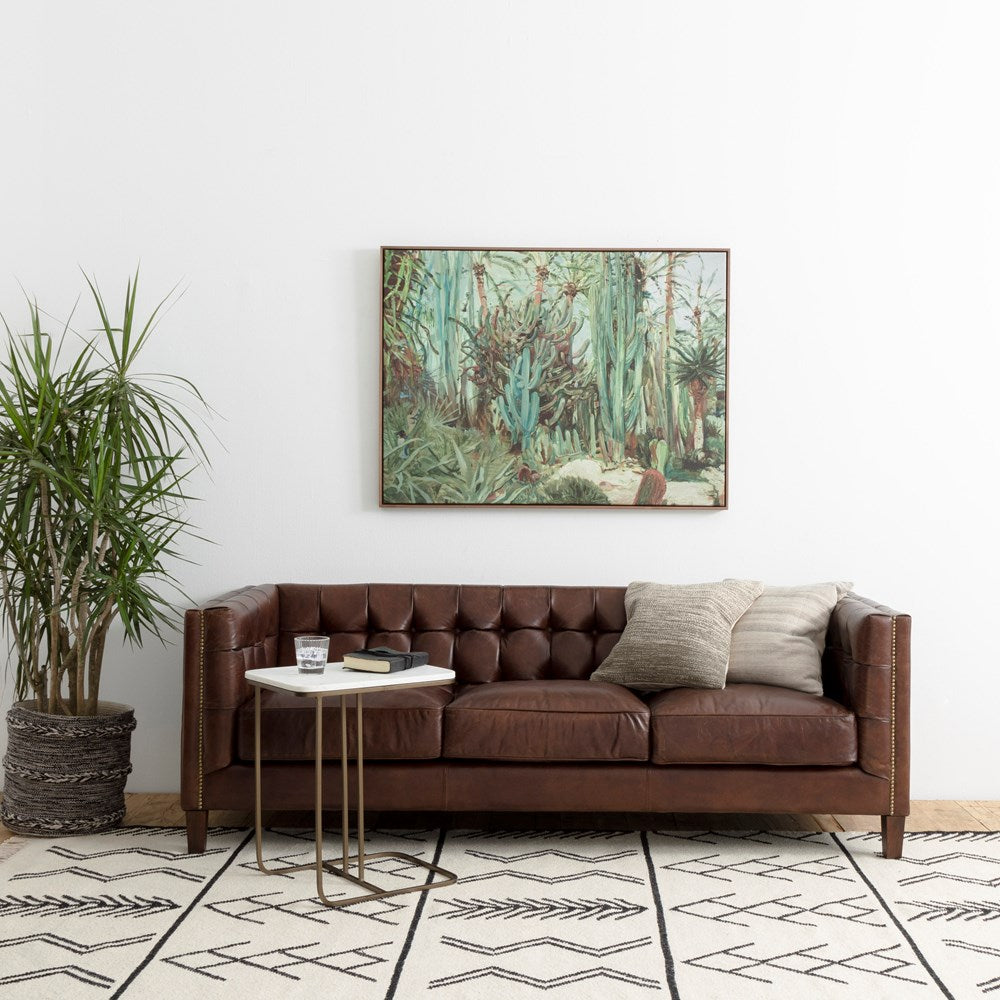 Table d'appoint en marbre Adalley C