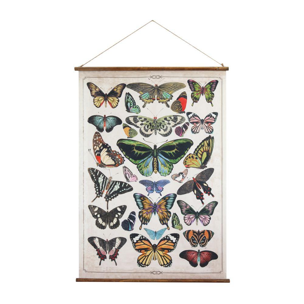 Rouleau mural papillon