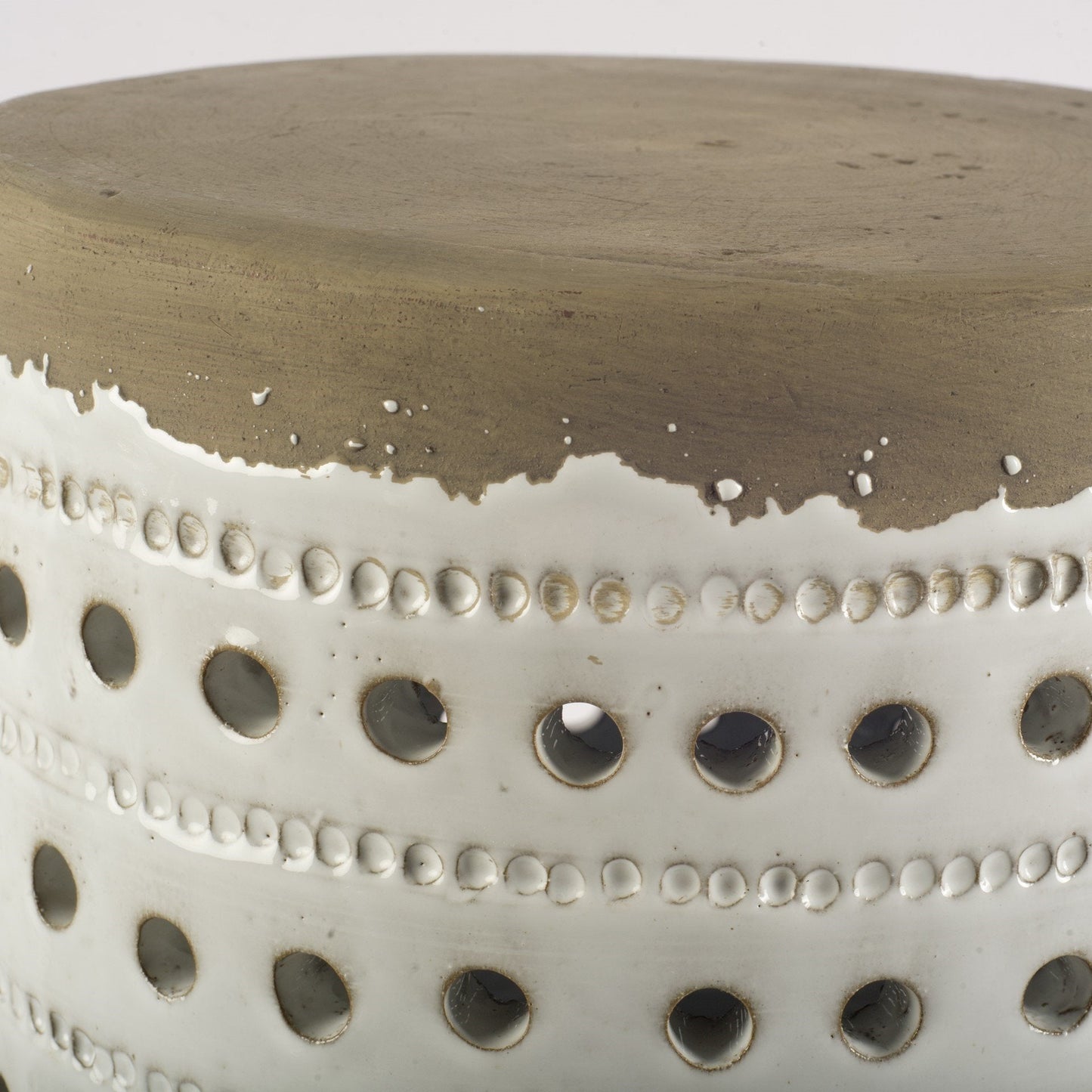 Table d'appoint en céramique Thar