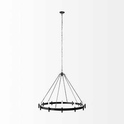 Lustre en métal Decamp