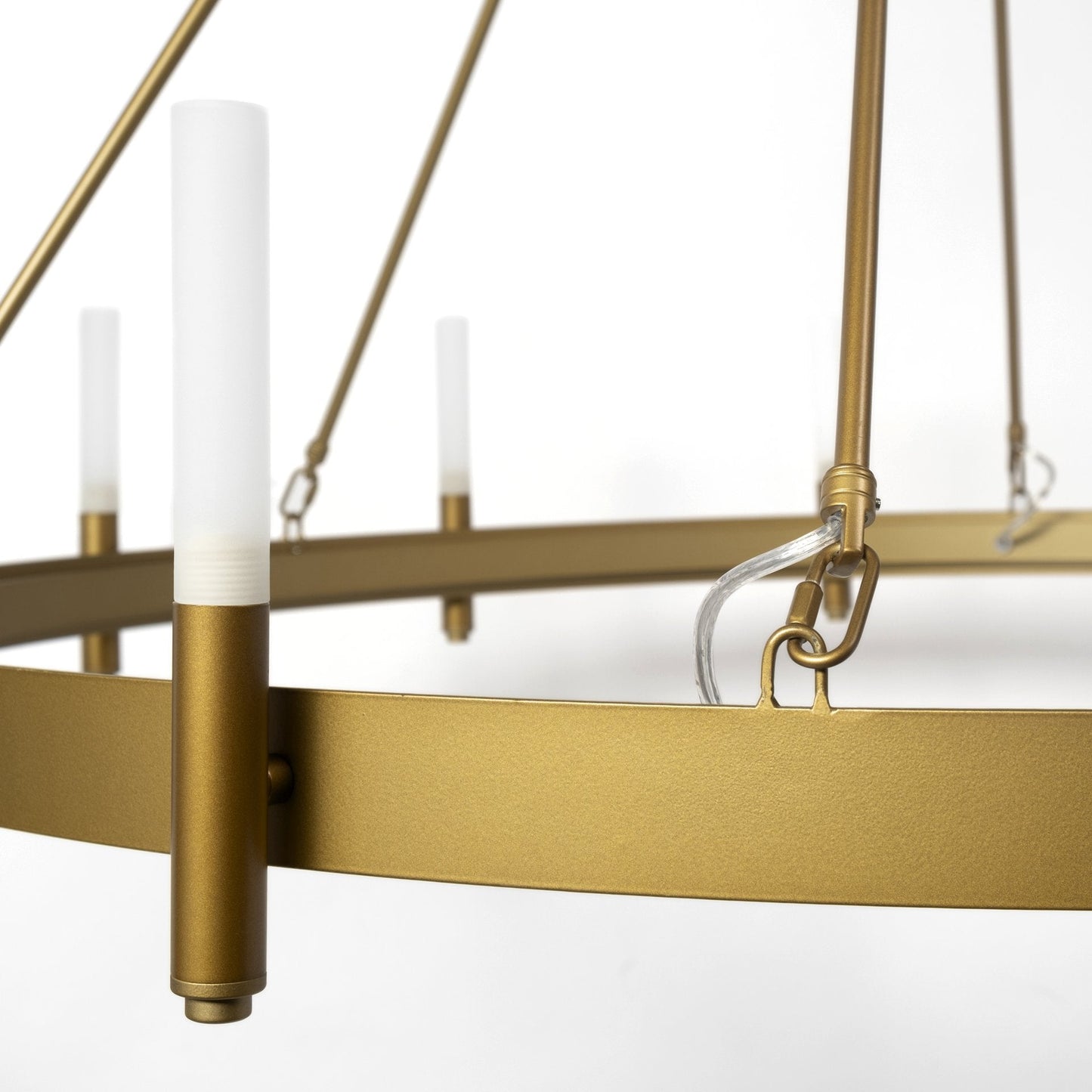 Lustre en métal Decamp