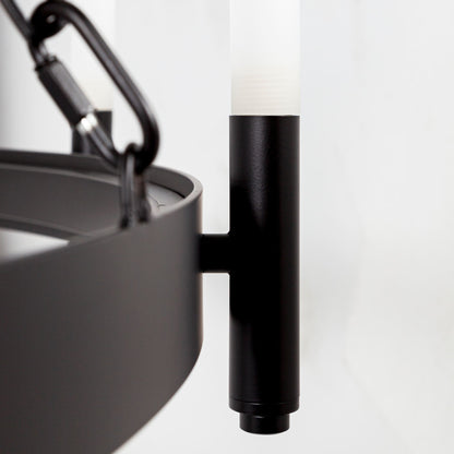 Lustre en métal Decamp