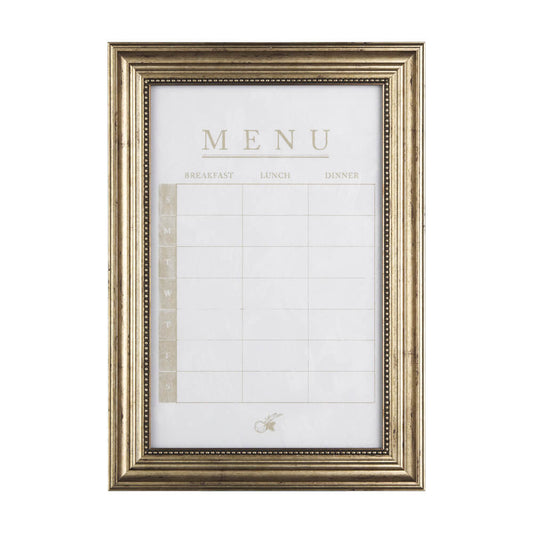 Menu I Décoration murale encadrée