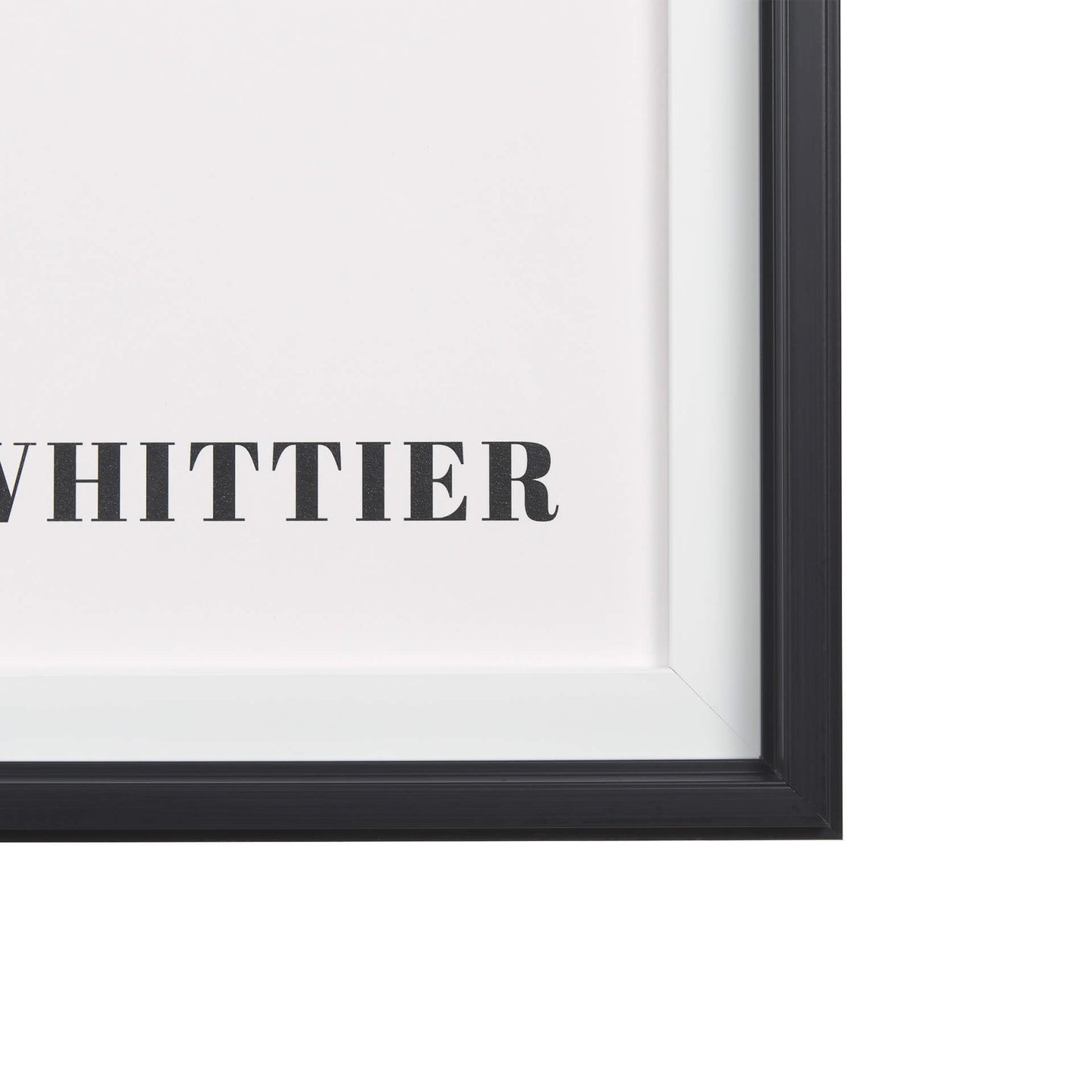 Ne quittez pas l'œuvre encadrée