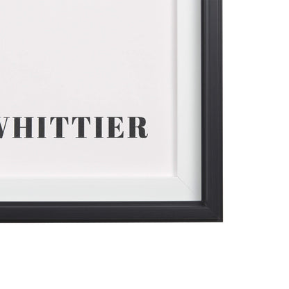 Ne quittez pas l'œuvre encadrée