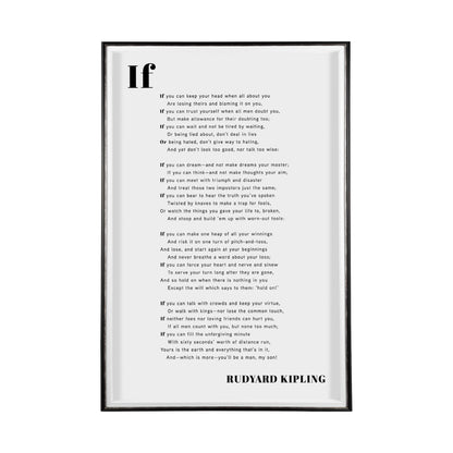 Si vous pouvez encadrer une œuvre d'art