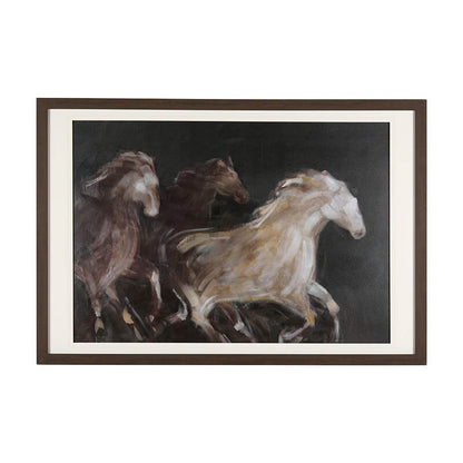 Tableau encadré Running Wild