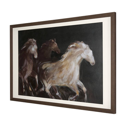 Tableau encadré Running Wild