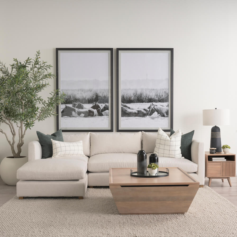 Tableau Cheval d'eau III