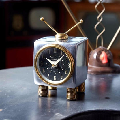 Horloge de table pour télévision 