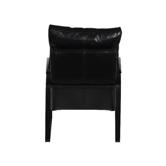 Fauteuil d'appoint en cuir Eugene