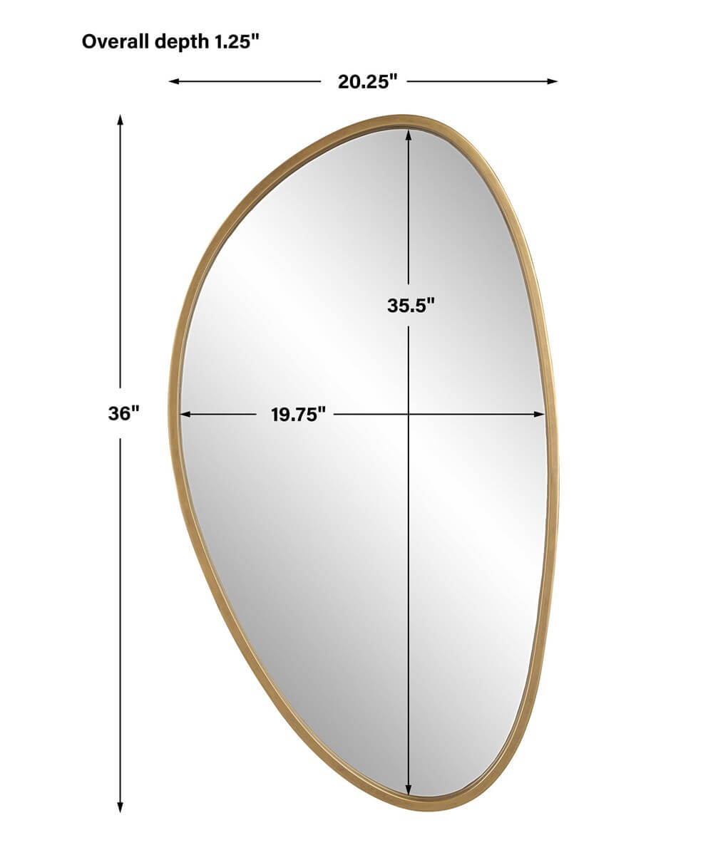 Miroir boomerang