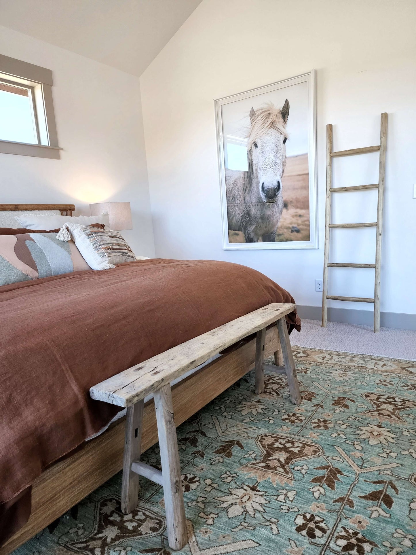 Photo de cheval encadrée de Heida