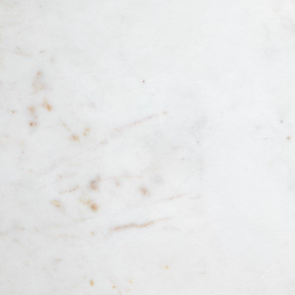 Table d'appoint Rondell en marbre blanc adouci