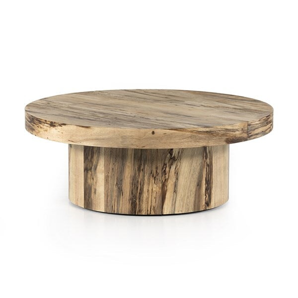 Table basse Hudson sur piédestal
