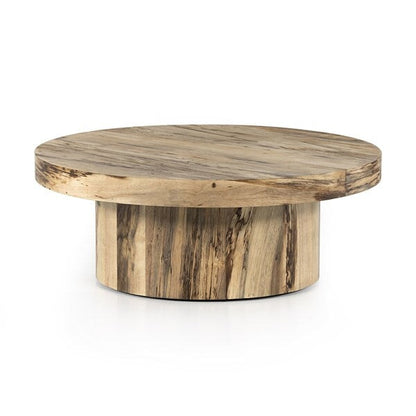 Table basse Hudson sur piédestal