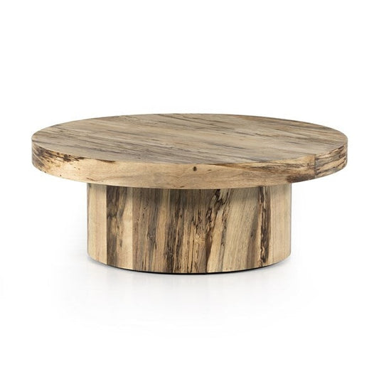 Table basse Hudson sur piédestal