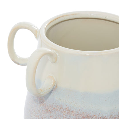 Vase en céramique avec anses