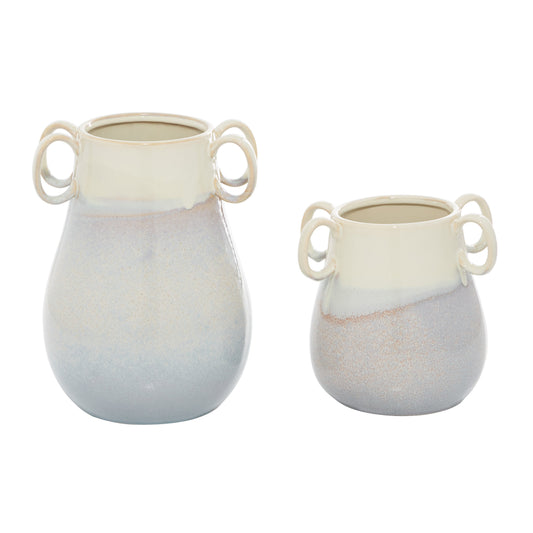 Vase en céramique avec anses