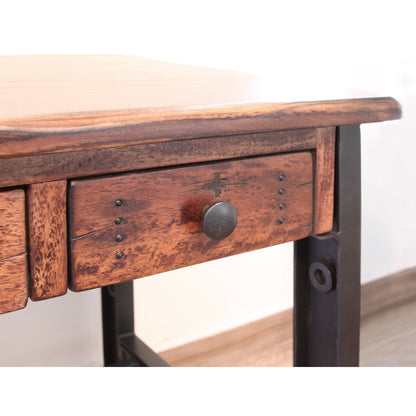 Bureau en bois Parota