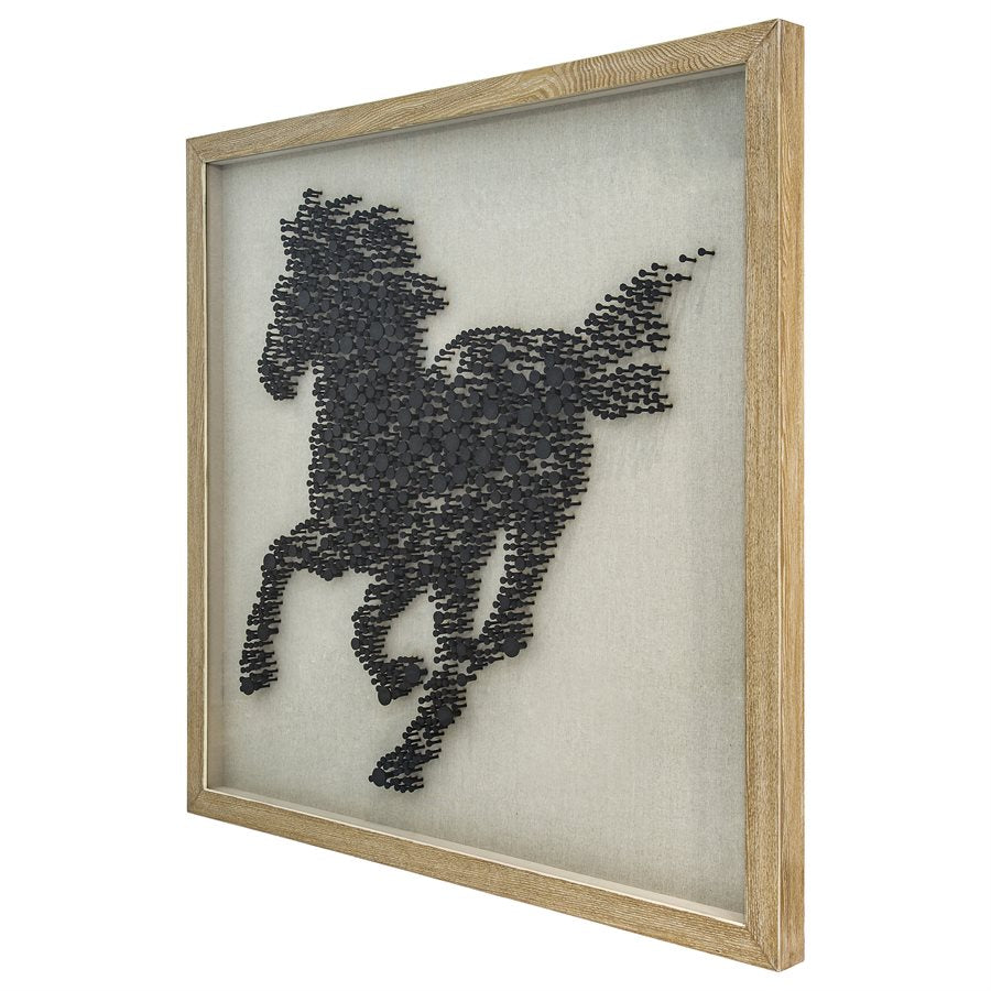 Silhouette murale de Steed