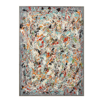 Tableau encadré Chaos organisé