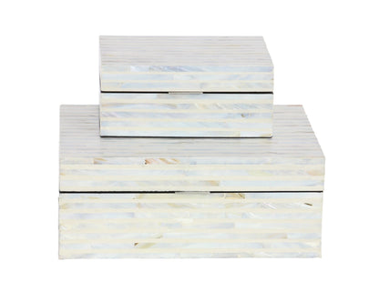 Coffret de rangement en nacre