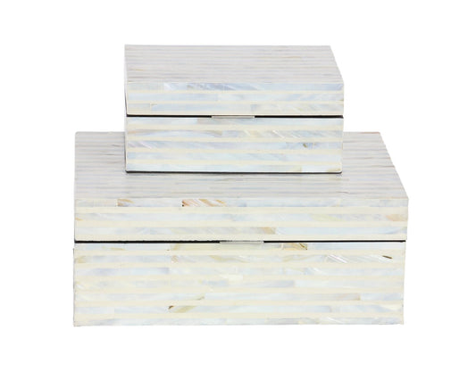 Coffret de rangement en nacre