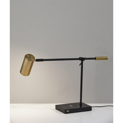 Lampe de bureau LED Colette Charge