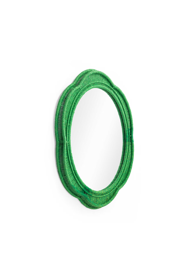 Miroir mural Bravura, vert