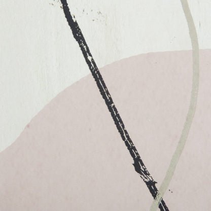 Art mural abstrait encadré libéré