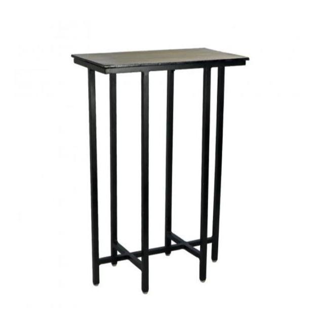 Table d'appoint texturée