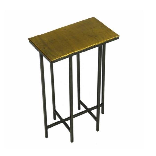 Table d'appoint texturée