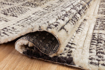 Chris Loves Julia X Loloi Tapis Alice couleur crème/anthracite