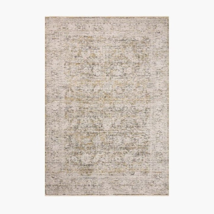 Tapis Alie couleur or/beige